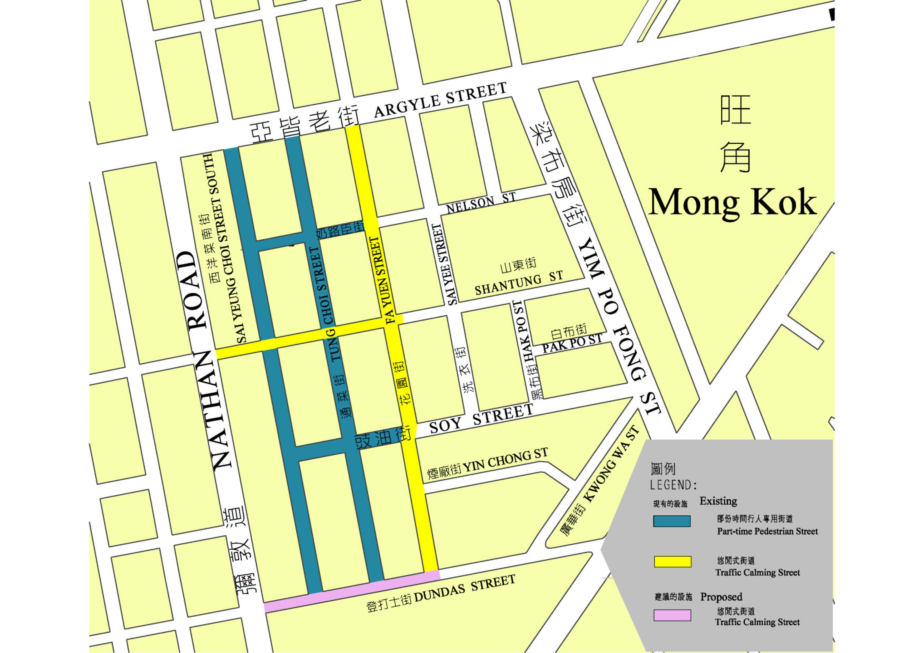 Map Of Mongkok