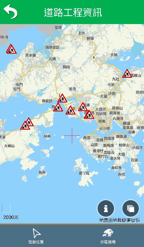 运输署今日（四月二十一日）宣布，已推出「香港行车易」流动应用程式的更新版本，新增「道路工程资讯」。首页显示路政署在时速限制为七十公里或以上道路进行并涉及封闭行车线的道路保养工程的大约位置。